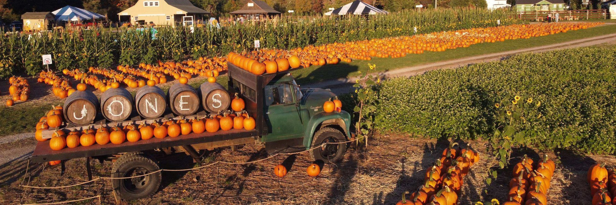 Jones Barrel Truck at Sunset